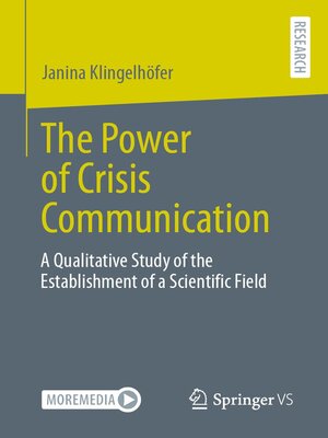 cover image of The Power of Crisis Communication